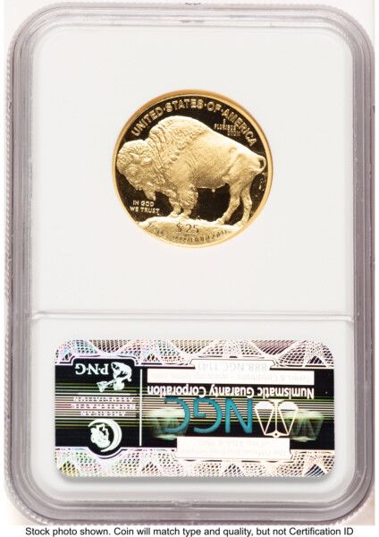 2008-W Proof Gold Buffalo 1/2 oz First Year of Issue 70 NGC