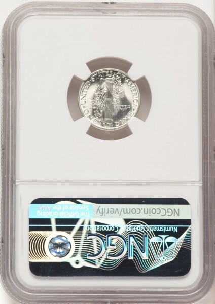 1944-S 10C, FB 68 NGC