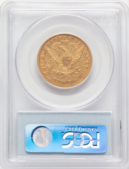 1874-CC $10 45 PCGS