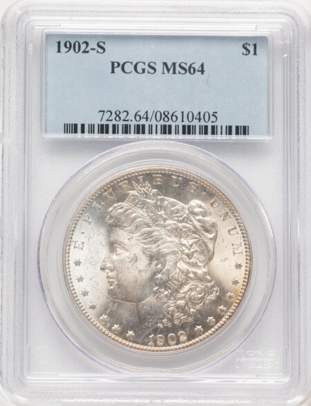 1902-S S$1 64 PCGS