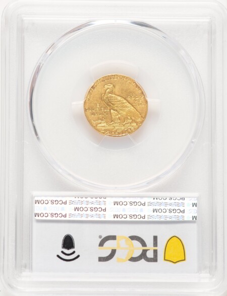 1911-D $2 1/2 PCGS Secure 61 PCGS