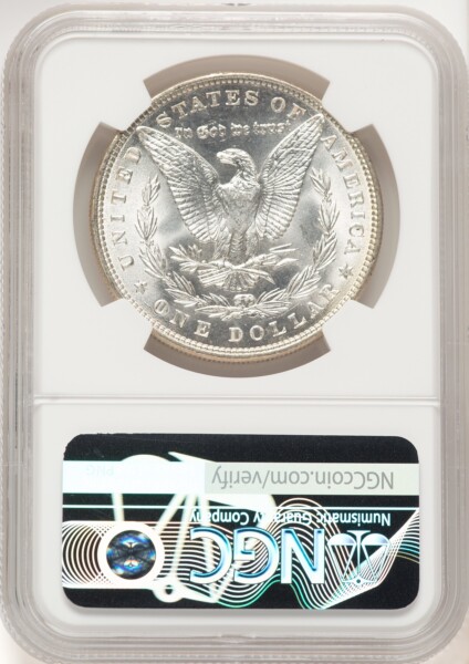 1886 S$1 67 NGC