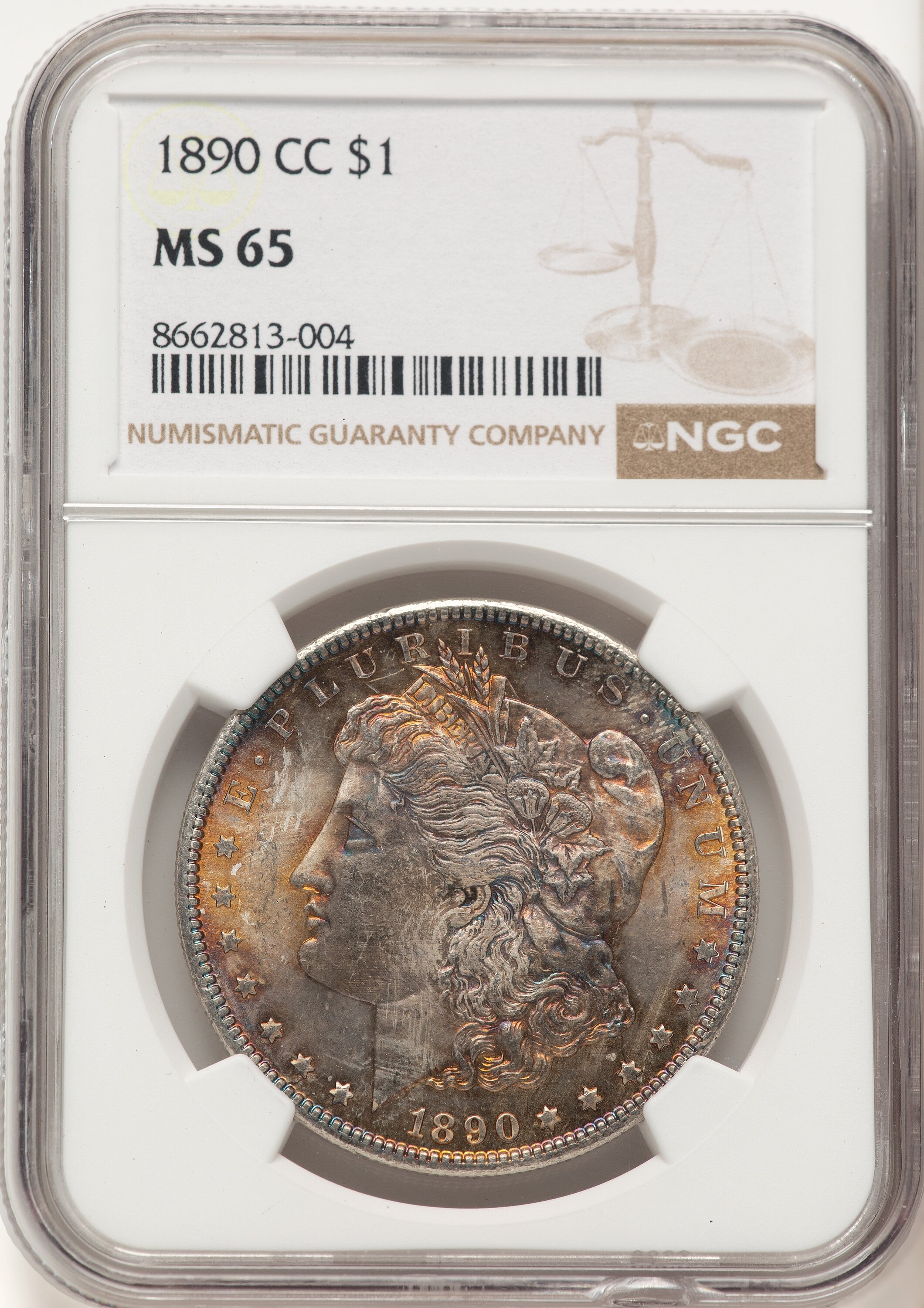 1890-CC S$1 65 NGC