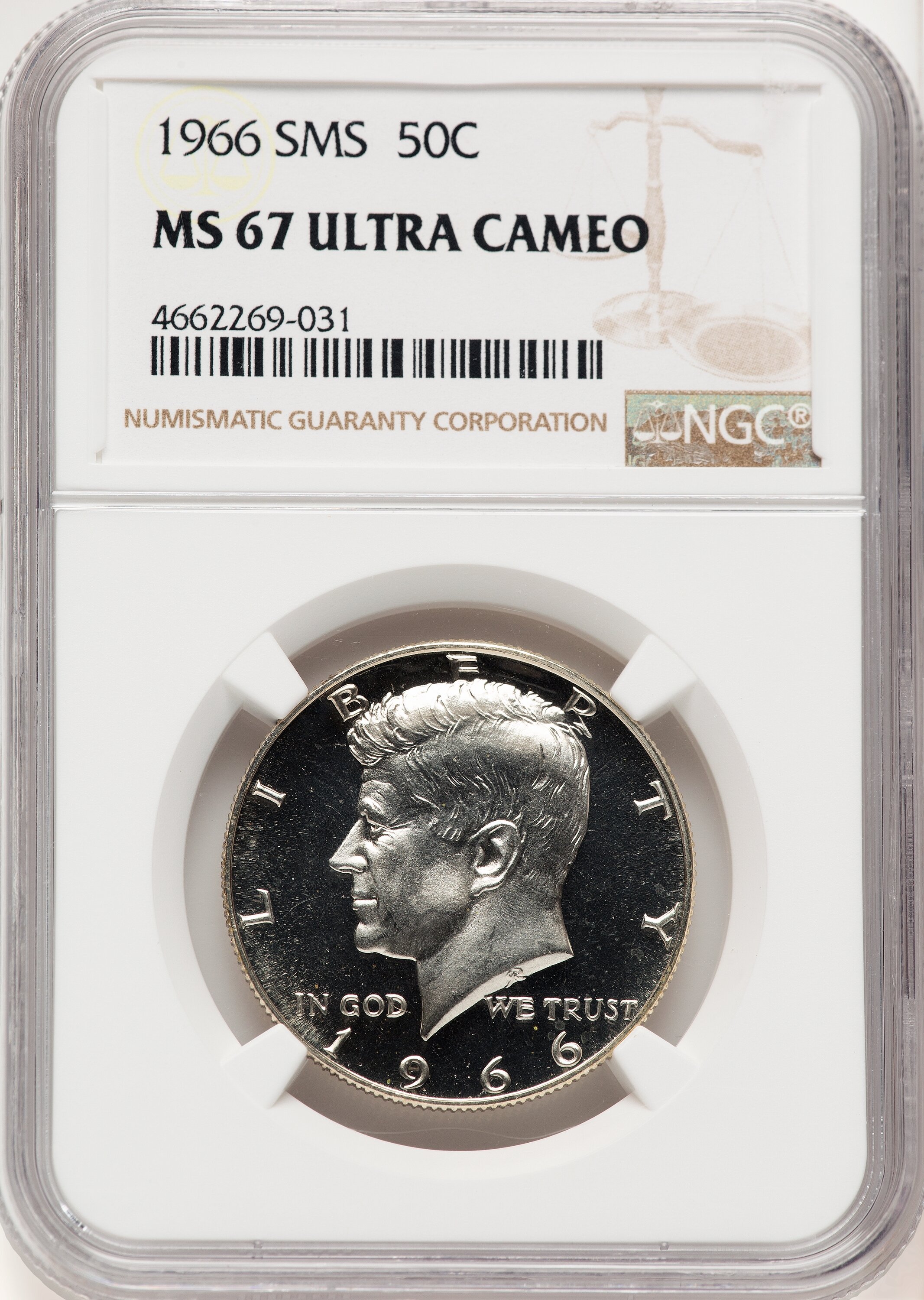 1966 50C SMS, DC 67 NGC