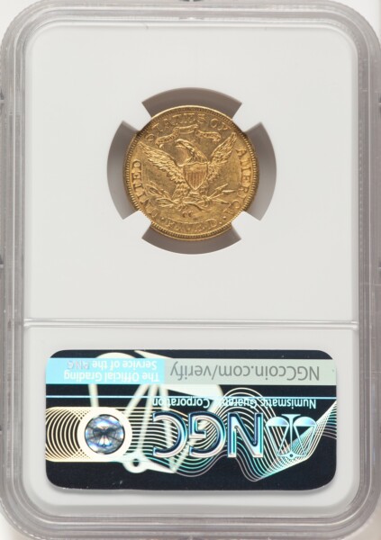 1893-CC $5 58 NGC