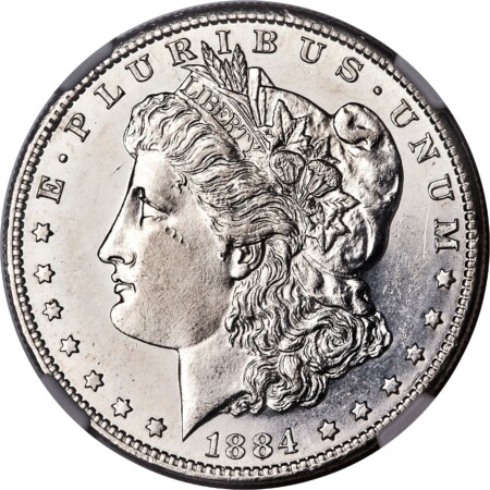 1884-S S$1, PL 61 NGC