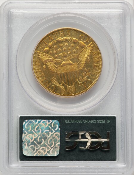 1798/7 $10 7x6 STARS 58 PCGS