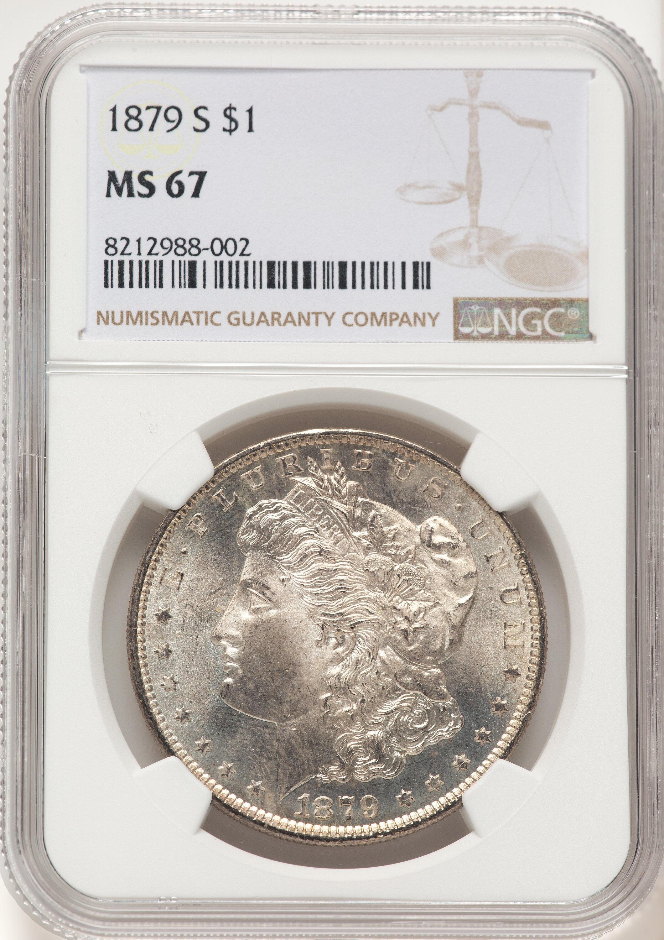 1879-S S$1 67 NGC
