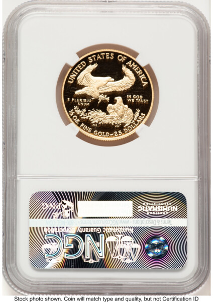 2016-W Proof Gold Eagle 1/2 oz Ed Moy 70 NGC
