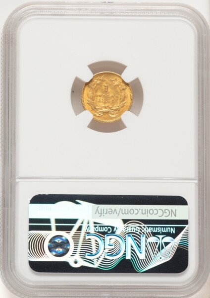 1854 G$1 Type Two 61 NGC