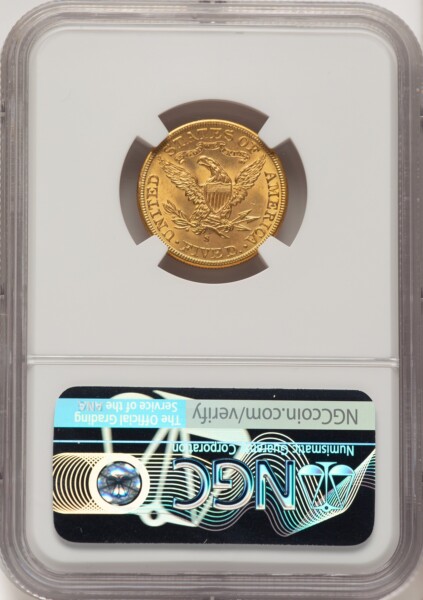1885-S $5 65 NGC