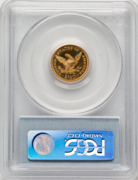 1889 $2 1/2, DC 65 PCGS