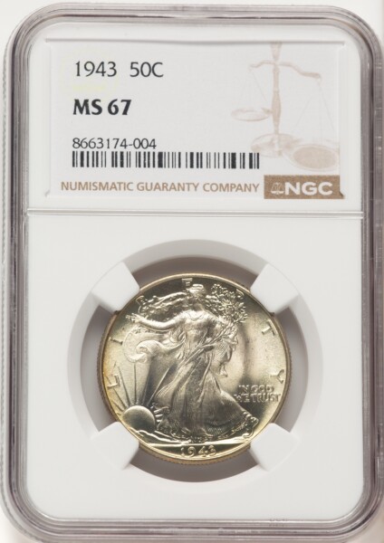 1943 50C 67 NGC