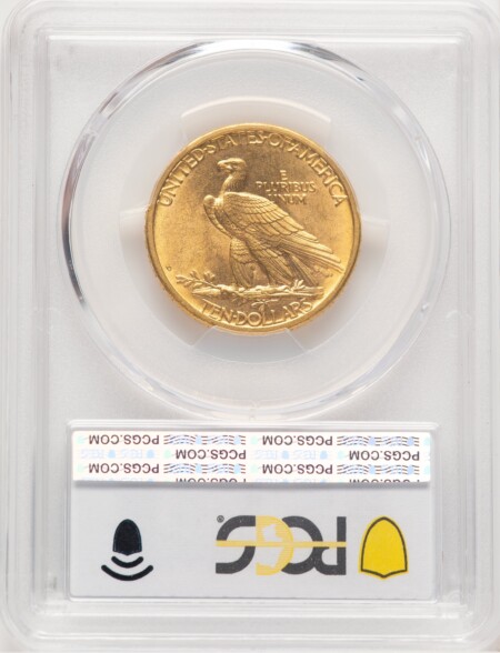 1908-D $10 NO MOTTO 63 PCGS