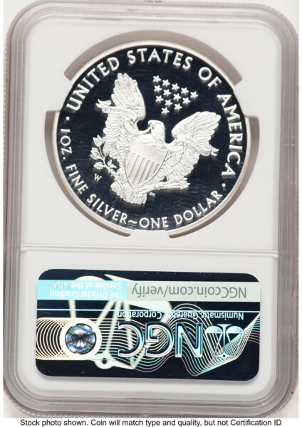 2016-W Proof Silver Eagle 1 oz John Mercanti 70 NGC