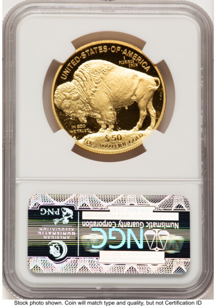 2012-W Proof Gold Buffalo 1 oz FR Blue 70 NGC