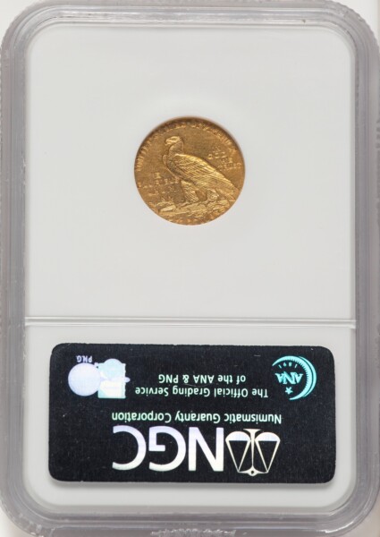 1911-D $2 1/2 58 NGC