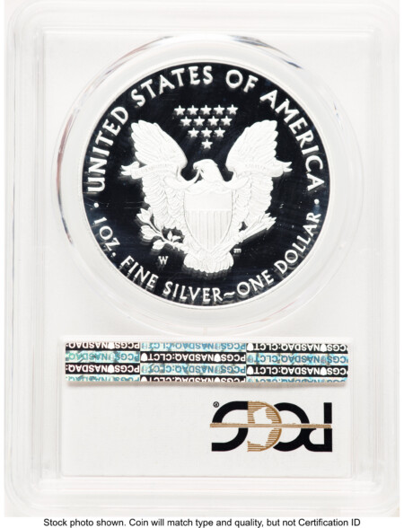 2020-W Proof Silver Eagle 1 oz FDI 1ST 70 PCGS