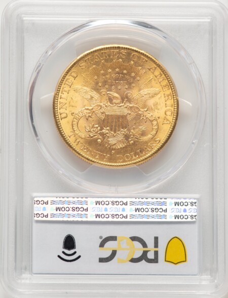 1891-S $20 PCGS Secure 65 PCGS