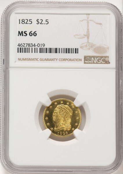 1825 $2 1/2 66 NGC