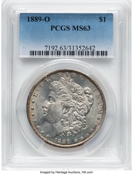 1889-O S$1 63 PCGS