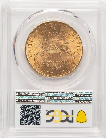 1901 $20 PCGS Plus 63 PCGS