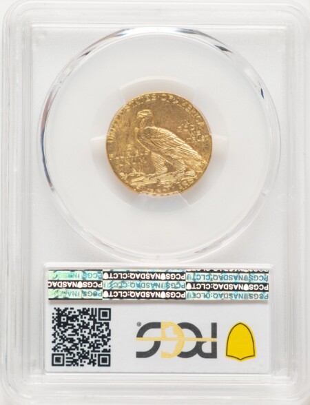 1910-D $5 Blue Gradient 64 PCGS