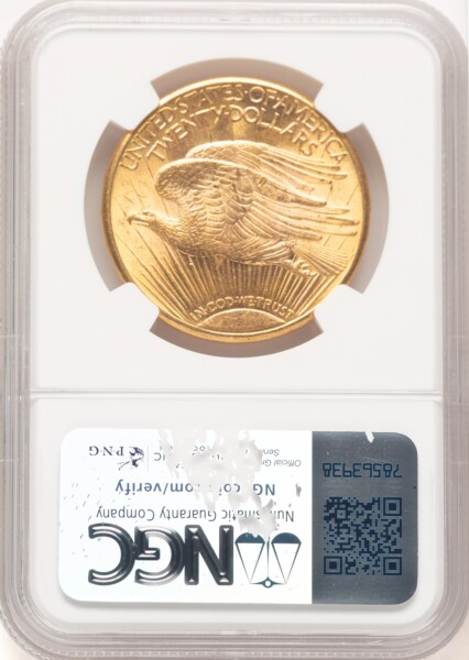 1924-D $20 NGC Plus 63 NGC