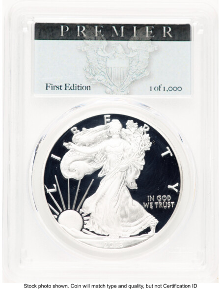 2018-S Proof Silver Eagle Limited Edition Proof Set 1 oz Premier Label 70 PCGS