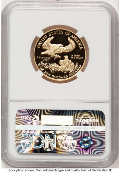 2016-W Proof Gold Eagle 1/2 oz ER Blue 70 NGC