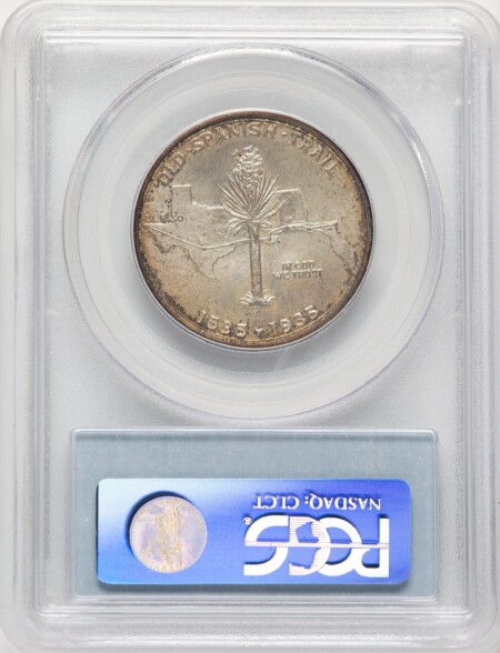 1935 50C Spanish Trail, MS CAC 65 PCGS