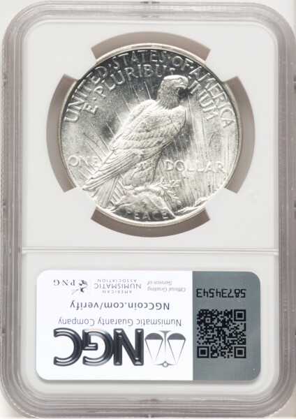 1922-D S$1 66 NGC