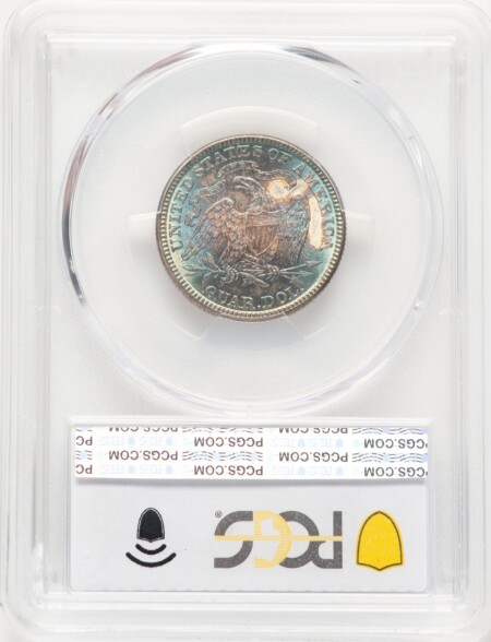 1889 25C PCGS Secure 67 PCGS