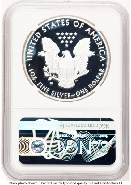 2020-W Proof Silver Eagle Congratulations Set 1 oz FDI 1ST 70 NGC