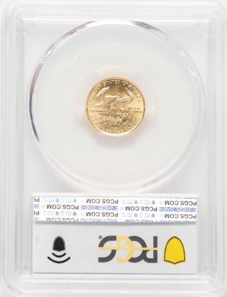1988 $5 Tenth-Ounce Gold Eagle, MS 70 PCGS