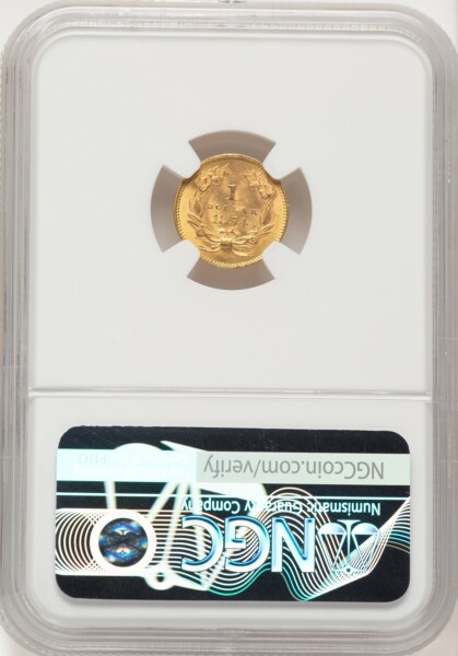 1854 G$1 Type Two 64 NGC