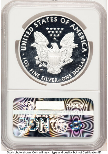 2016-W Proof Silver Eagle 1 oz ER Statue of Liberty Label 70 NGC