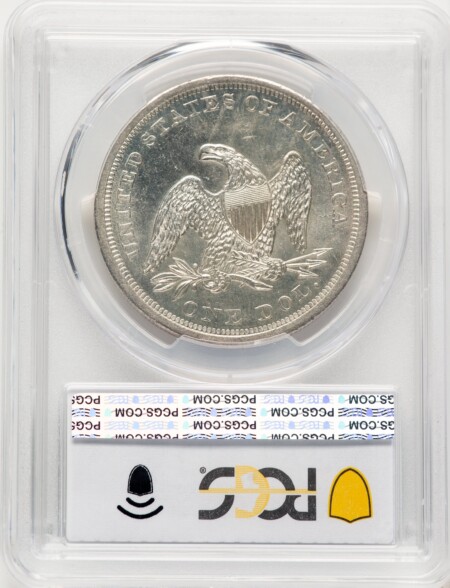 1843 S$1 PCGS Secure 64 PCGS