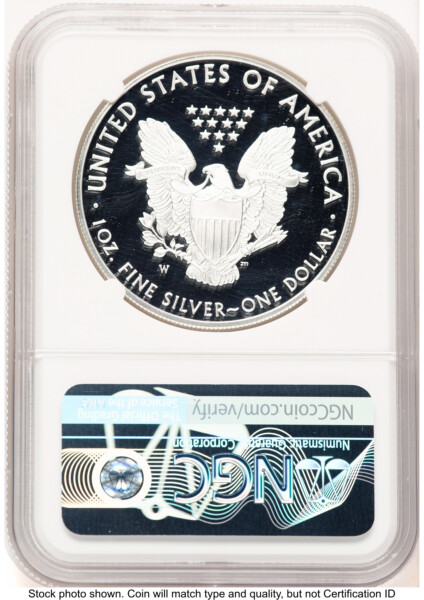 2020-W Proof Silver Eagle 1 oz FDI 1ST 70 NGC
