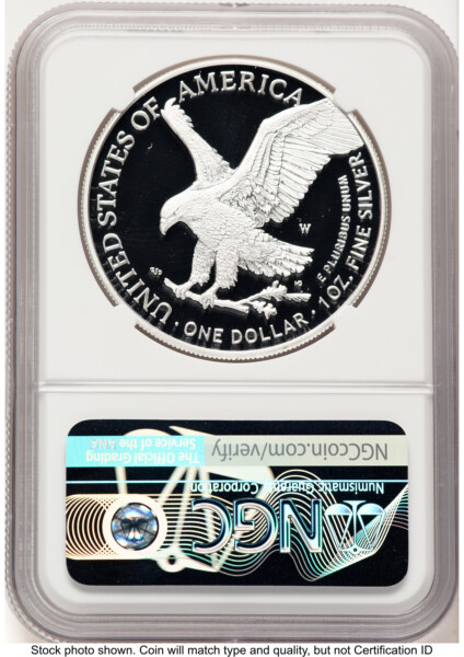 2021-W TY2 Proof Silver Eagle 1 oz FDI 1ST 70 NGC