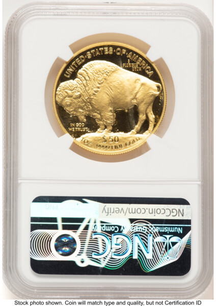 2023-W Proof Gold Buffalo 1 oz Brown Label 70 NGC