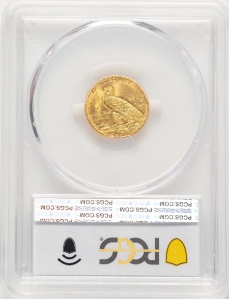 1912 $2 1/2 PCGS Secure 65 PCGS