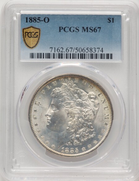 1885-O S$1 PCGS Secure 67 PCGS