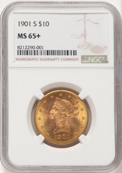 1901-S $10 NGC Plus 65 NGC