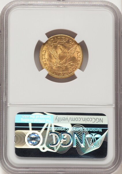 1901 $5 65 NGC