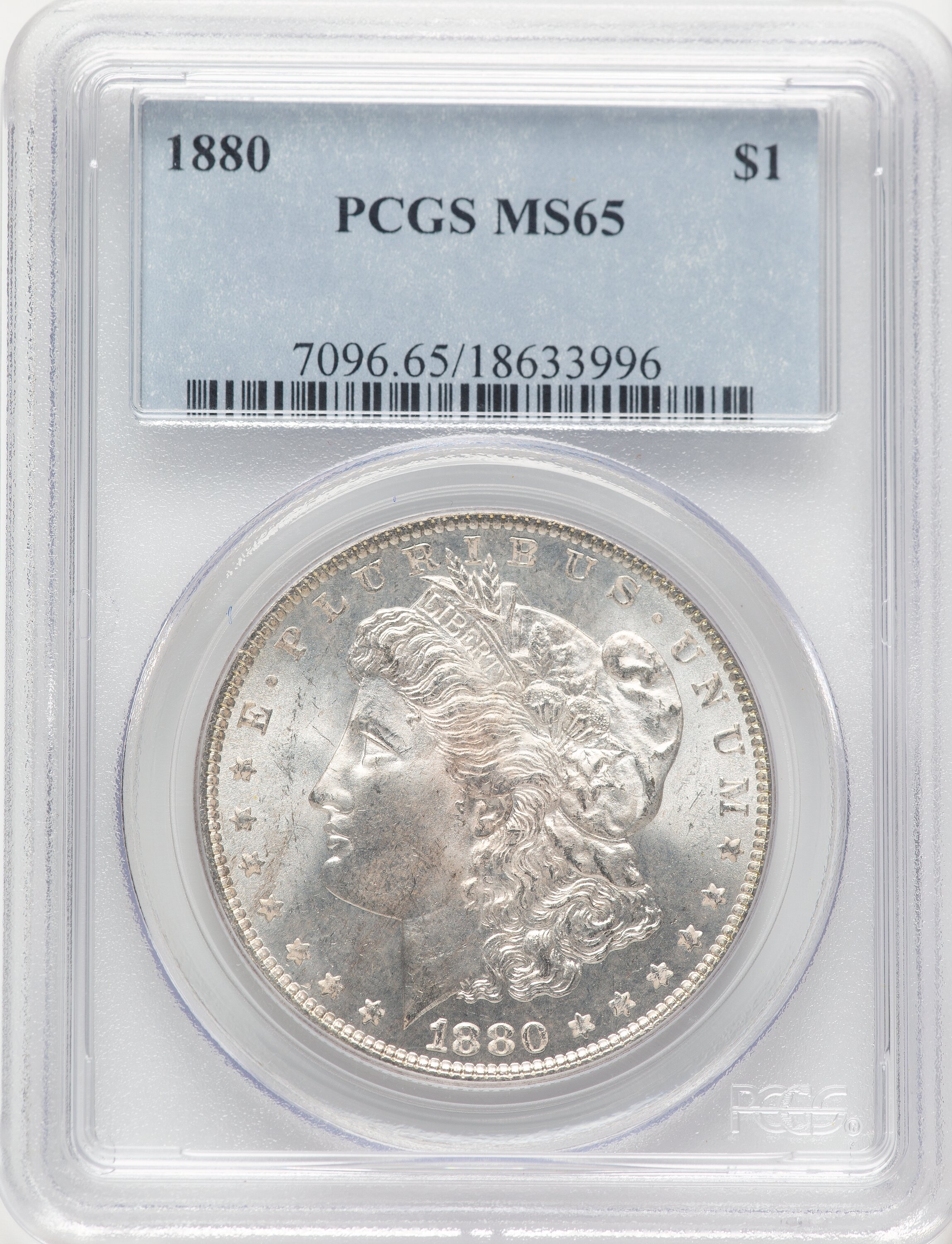 1880 S$1 65 PCGS