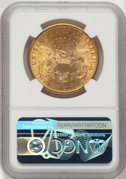 1898-S $20 CAC 64 NGC