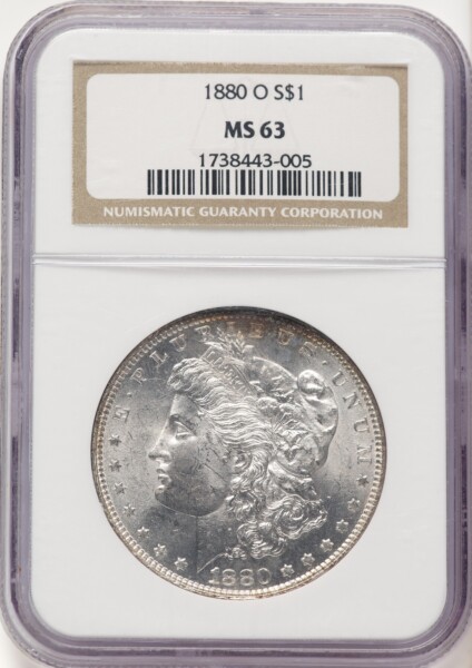 1880-O S$1 63 NGC