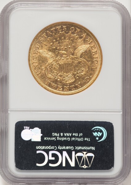 1869-S $20 50 NGC