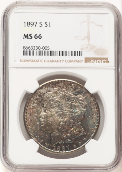 1897-S S$1 66 NGC